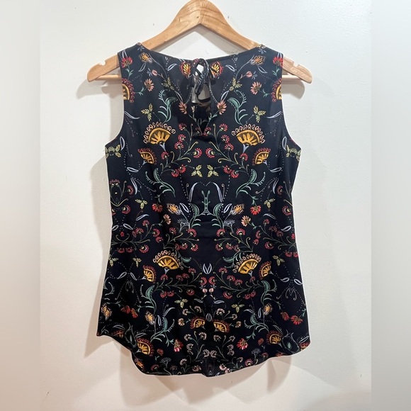 CAbi Black Floral Blouse - Picture 3 of 4